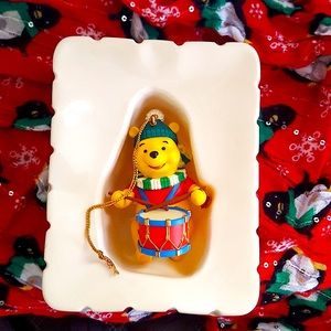 VTG Christmas Magic Disney WINNIE the POOH BEAR Ornament